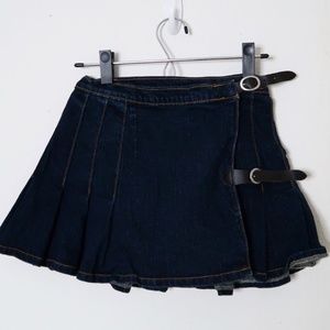 Vintage Thrifted Denim Skirt